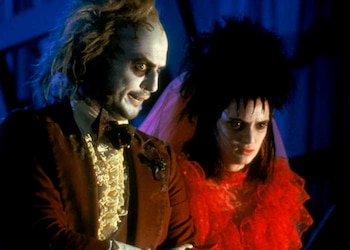 Winona en Beetlejuice, la primera