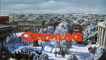 Imagen inicial de 'Gremlins', en