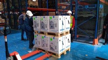 Colombia recibió un millón de