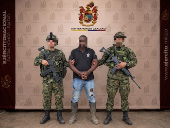 Alias Bladimir o “Morcilla” es señalado como presunto financiador de la estructura Jaime Martínez del Estado Mayor Central - crédito Ejército