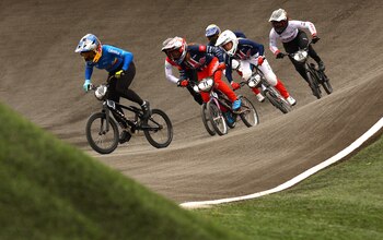 Concejal denuncia mal estado de la pista de BMX Mariana Pajón de Medellín - crédito Matthew Childs/Reuters