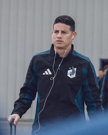 James Rodríguez es candidato a ser titular en la US Open Cup contra San Jose Earthquakes - crédito Minnesota United