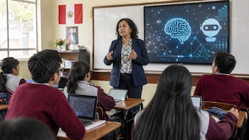 Inteligencia artificial en las aulas: exministra de Educación Marilú Martens propone revisar el currículo y capacitar a docentes