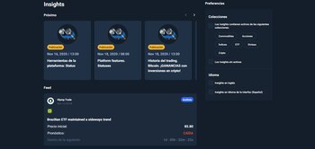 ‘Insights’ de Olymp Trade es