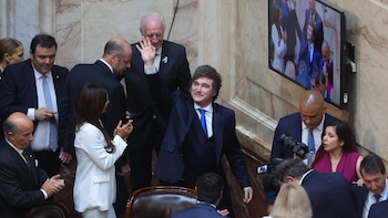 Milei subió al ring a