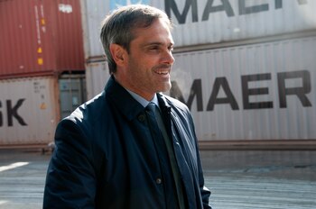 Michel, en un operativo de