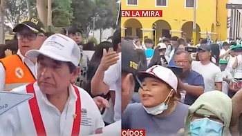 Congresista Raúl Huamán recibe repudio