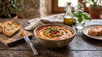 Receta de paté de morrón, rápida y fácil