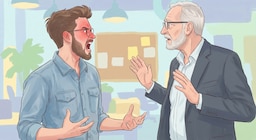 Qué significa que una persona grite o levante la voz durante una conversación, según la psicología