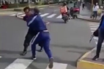 El efectivo se defendió con