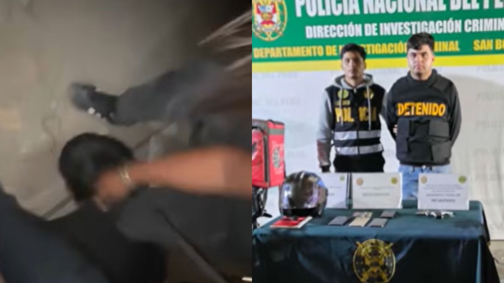 Los intervenidos no registraban antecedentes, aunque este dato no determina su culpabilidad o inocencia, según precisó la Policía - Créditos: Captura de pantalla de Latina.
