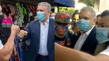 Entre encuentros oficiales, Iván Duque,
