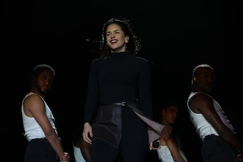 La cantante española Rosalía se