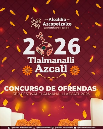 Los participantes tendrán un plazo de 24 horas para concluir el montaje de su ofrenda.
(Foto: Alcaldía Azcapotzalco)