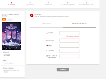 Cómo comprar entradas para ver