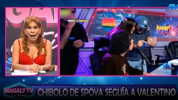 Laura Spoya asombrada tras revelarse chats de su pareja Sebastián Gálvez con Valentino: “Lo invitó a salir”