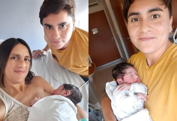 El día del nacimiento. Nadia