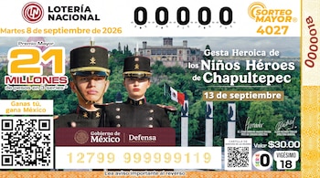 Lotería Nacional.