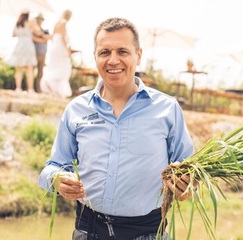 La página web del restaurante