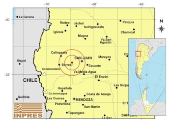 El sismo más fuerte ocurrió