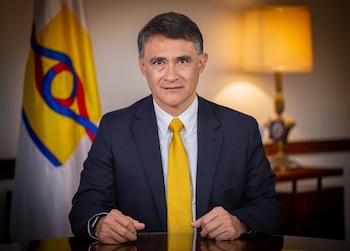 Ariel Emilio Cortés Martínez, director general de Medicina Legal, afirmó que el instituto no sabe cuáles fueron las conclusiones de la necropsia de Kevin Acosta - crédito Medicina Legal