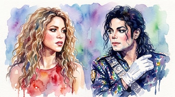 Shakira se suma a Michael Jackson y otras grandes leyendas tras conseguir un nuevo hito en su carrera - crédito VisualesIA Infobae