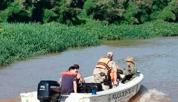La búsqueda del parricida incluyó