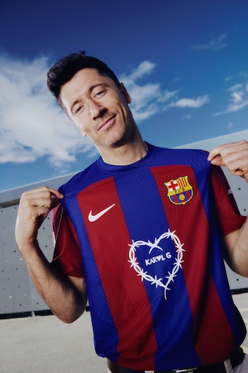 Robert Lewandowski lució la edición