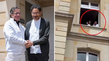 Iván Cepeda y Gustavo Petro se reunieron en la Casa de Nariño para tomar postura sobre las 'tareas' de la izquierda - crédito @IvanCepedaCast/X
