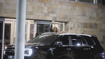 Shakira llegó a la Argentina