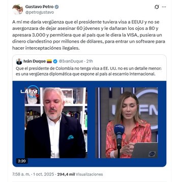 crédito @petrogustavo/X