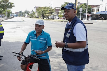 La jornada busca mejorar la calidad del aire, reducir la accidentalidad vial y construir una ciudad más limpia y segura, según la Secretaría de Movilidad Distrital - crédito Alcaldía de Cali