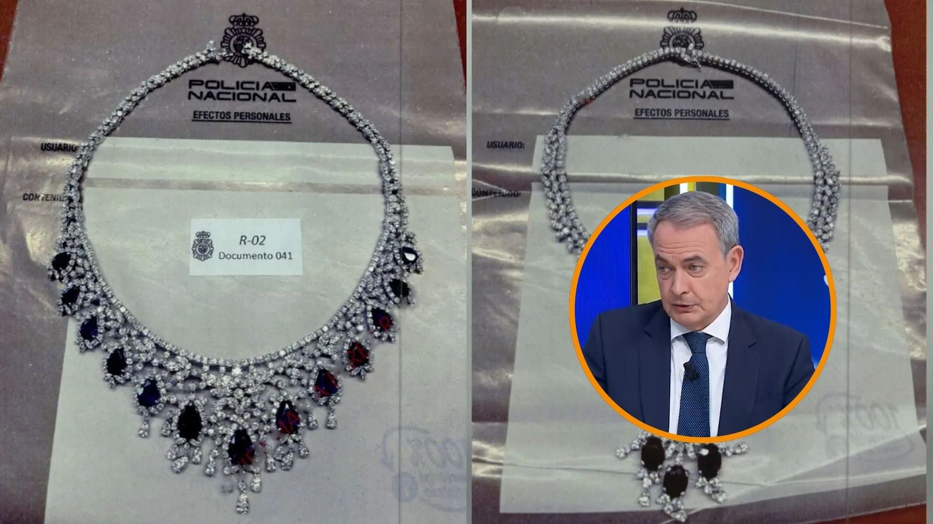 Zapatero no aclara el origen de las joyas: las cataloga de “regalo personal” sin decir de qué país y esperará a estar ante el juez para dar explicaciones