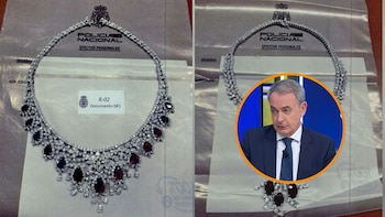 Zapatero no aclara el origen de las joyas: las cataloga de “regalo personal” sin decir de qué país y esperará a estar ante el juez para dar explicaciones