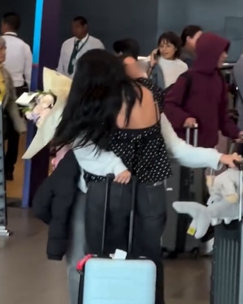 Tula Rodríguez y su hija