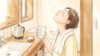 ¿Dolor de garganta? Así puedes preparar un enjuague casero con agua tibia y sal