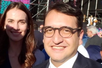 Irene Esser y Andrés