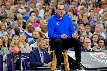 Mike Krzyzewski, legendario entrenador del