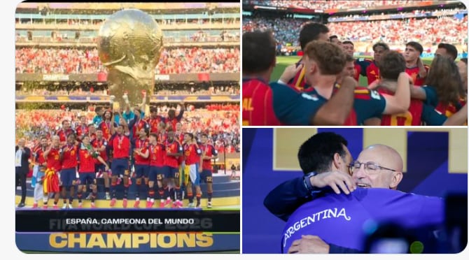 El Instituto Cervantes felicita a España por el Mundial y define a Argentina como “grande en la derrota”