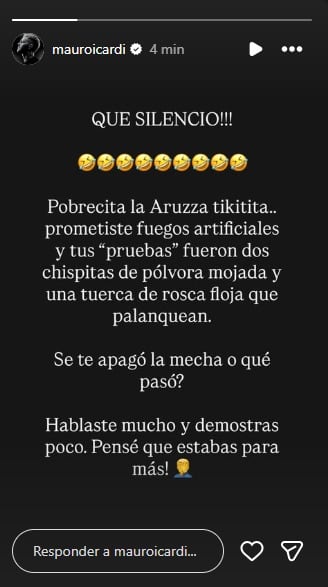 El mensaje de Icardi luego de dos días de silencio por parte de Yanina