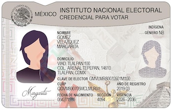 INE presenta nuevo formato de la Credencial para Votar. (Imagen: INE)