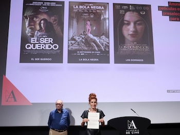 03/09/2026 La actriz Miriam Garlo ha sido la encargada de anunciar las tres películas preseleccionadas para representar a España en los Oscar
EUROPA ESPAÑA SOCIEDAD