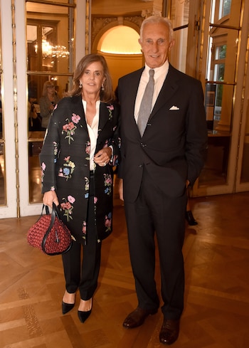 Silvia Saravia de Neuss y Jorge Neuss