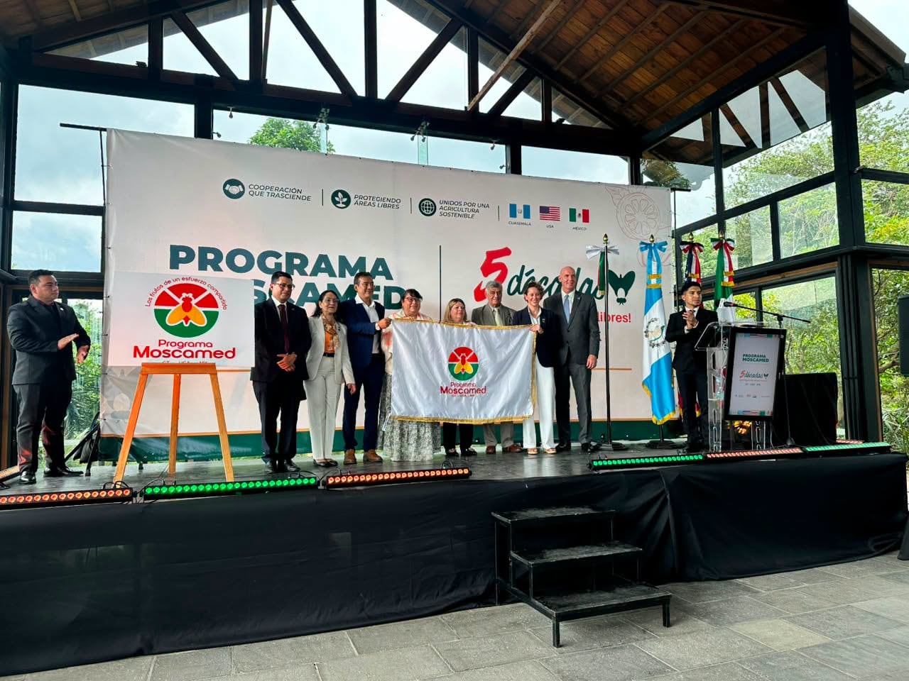 El programa moscamed cumplió 50 años de cooperación entre Guatemala, México y Estados Unidos