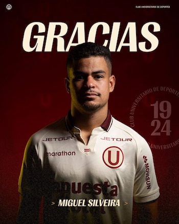 O Universitário agradeceu a Miguel Silveira após a curta passagem pelo clube.