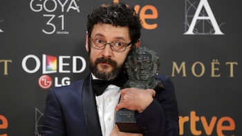 El divertido e inolvidable discurso de Manolo Solo cuando recibió el Goya a Mejor actor de reparto: “Se lo dedico a mis amores imposibles”