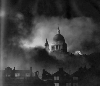 Bombardeo nazi a Londres Segunda Guerra Mundial