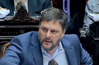 El diputado Leandro Santoro