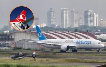 Air Europa acepta a Turkish Airlines como socio por 300 millones de euros. (Imagen Composición Infobae)