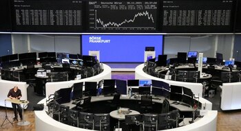 The German share price index